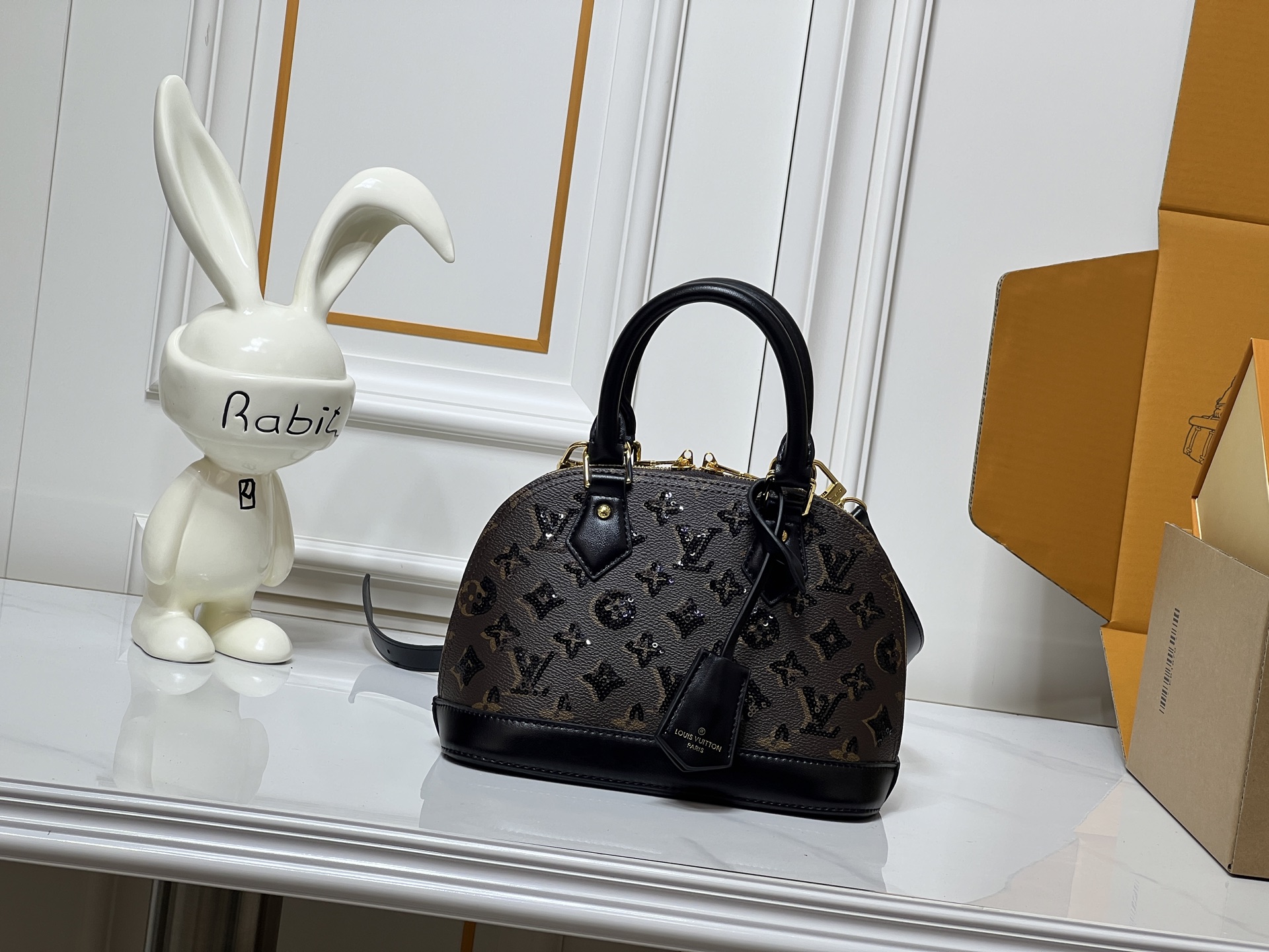 Louis Vuitton LV Classic Handbag Premium Canvas Model M24666 Silver Hardware Everyday Carry Luxury Designer
